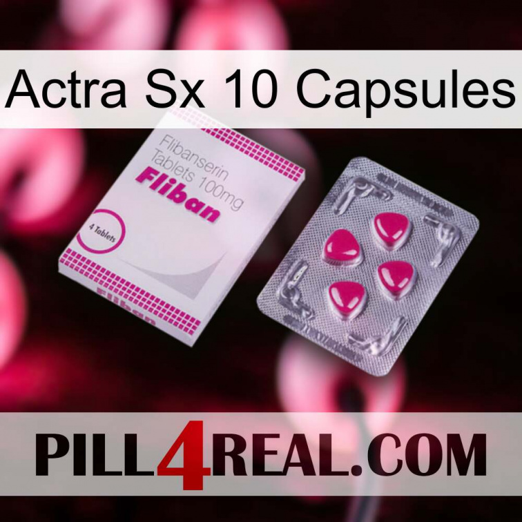 Actra Sx 10 Capsules 32